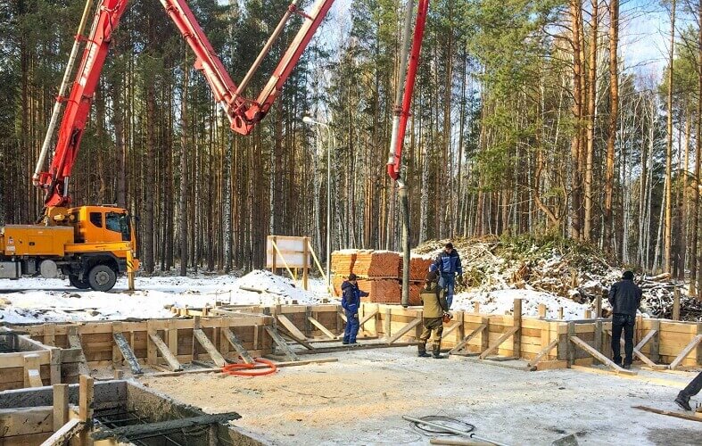 Расценки на бетонные работы в Слониме