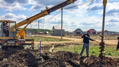 Свайно-ростверковый фундамент в Слониме